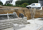 Réalisation des fondations à Belleville-et-Chatillon-sur-Bar